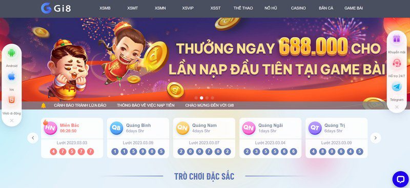 GI88 là cái tên quen thuộc trong ngành lĩnh vực cá cược trực tuyến